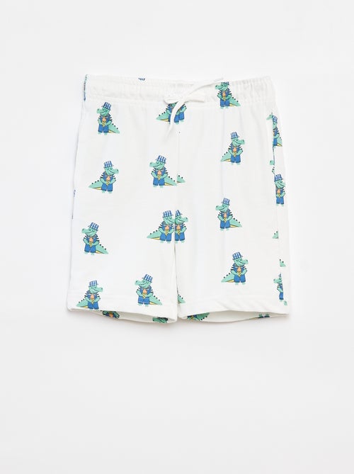 Setje met 2 shorts van joggingstof - Kiabi