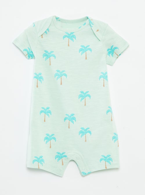 Setje met 2 slaappakjes met korte mouw - Kiabi