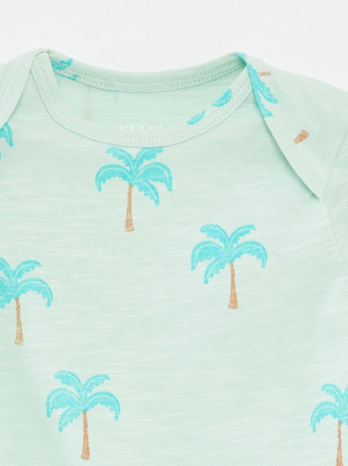 Setje met 2 slaappakjes met korte mouw - Kiabi