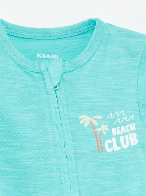 Setje met 2 slaappakjes met korte mouw - Kiabi