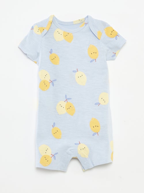 Setje met 2 slaappakjes met korte mouw - Kiabi