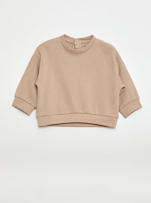 Setje met 2 sweaters van french terry - Kiabi