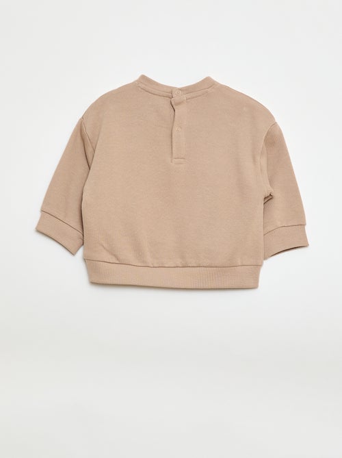 Setje met 2 sweaters van french terry - Kiabi