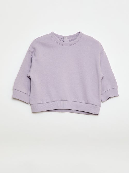 Setje met 2 sweaters van french terry - Kiabi