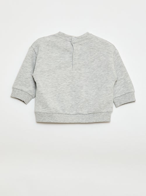 Setje met 2 sweaters van french terry - Kiabi