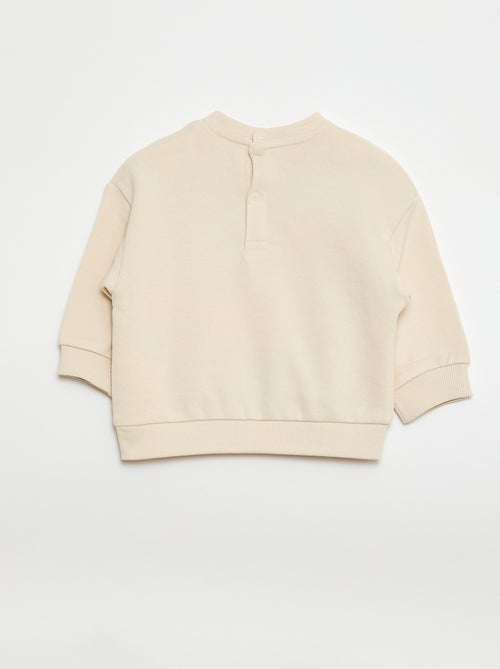 Setje met 2 sweaters van french terry - Kiabi