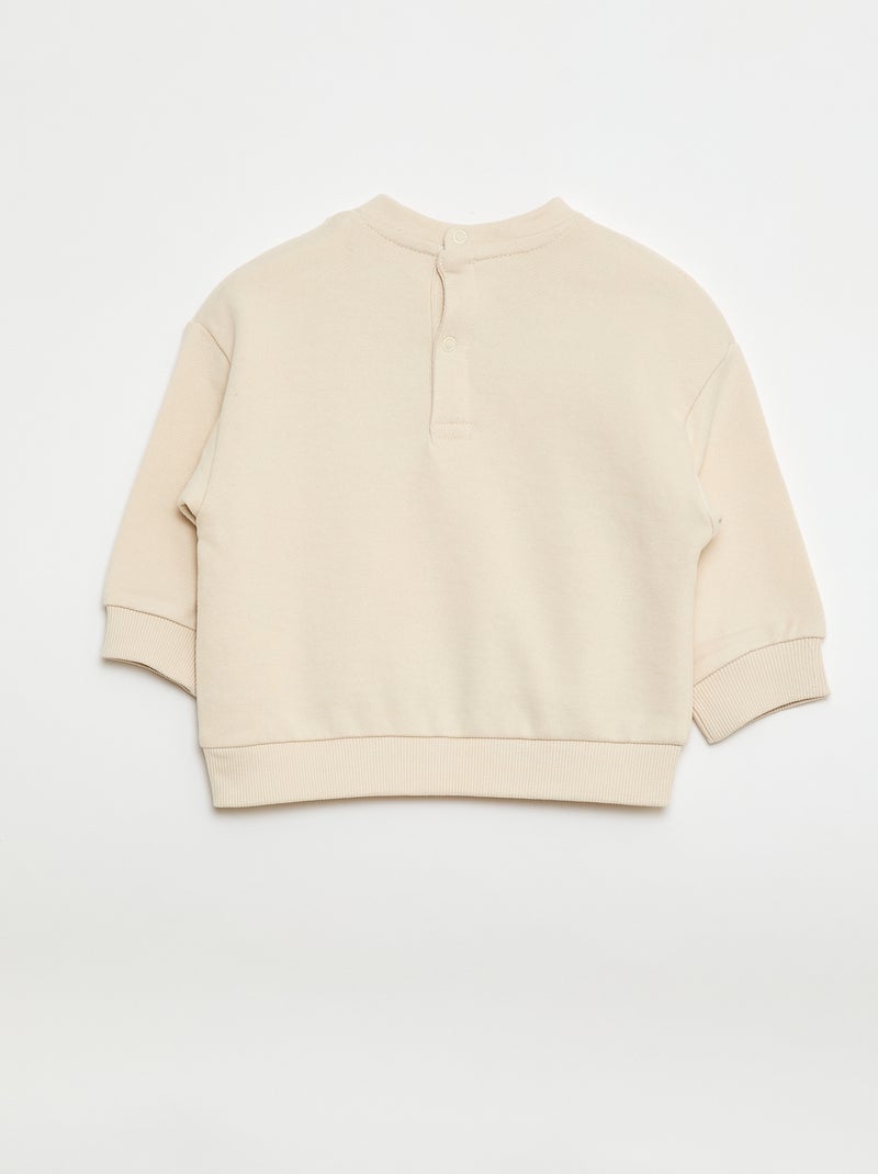 Setje met 2 sweaters van french terry Grijs - Kiabi