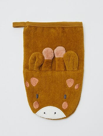 Setje met 2 washandjes met leuk detail