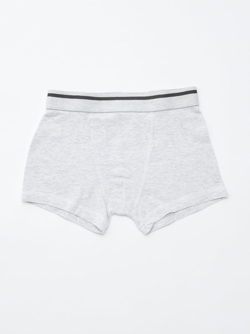 Setje met 3 boxershorts met stretch Geel - Kiabi