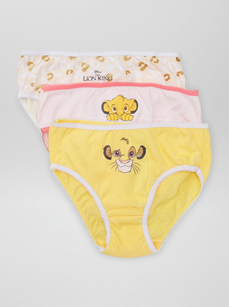 Setje met 3 Disney-slips ROSE - Kiabi