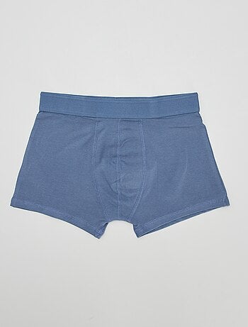Setje met 3 effen boxershorts