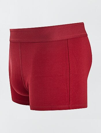 Setje met 3 effen boxershorts