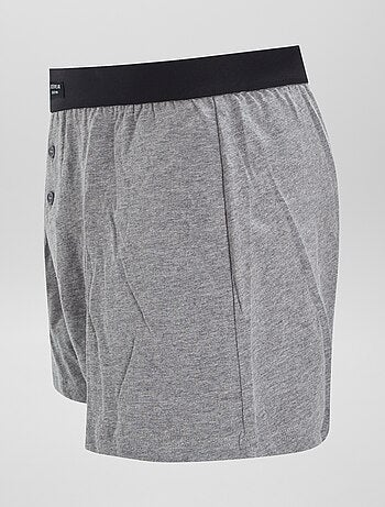 Setje met 3 effen boxershorts