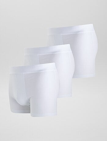 Setje met 3 effen boxershorts