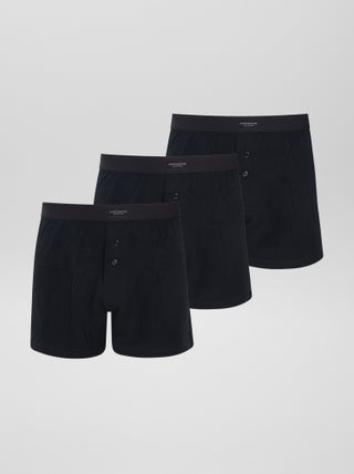 Setje met 3 effen boxershorts