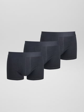 Setje met 3 effen boxershorts