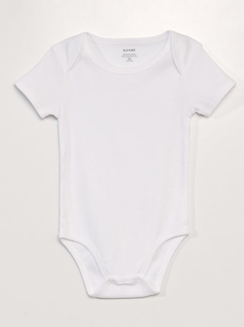 Setje met 3 katoenen rompertjes - So Easy - Kiabi