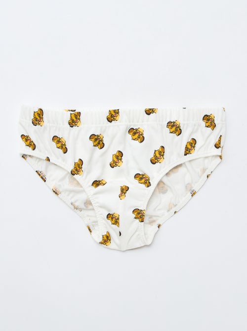 Setje met 3 katoenen slips 'Disney' - Kiabi