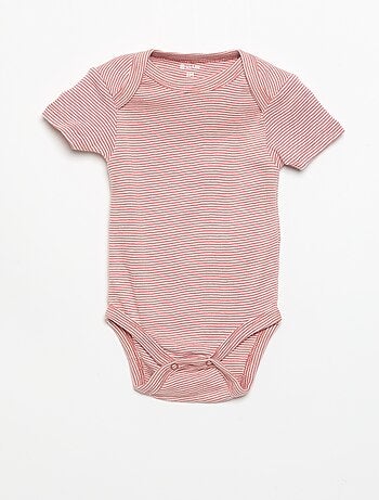 Setje met 3 katoenenbody's met print