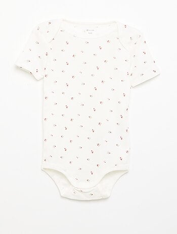 Setje met 3 katoenenbody's met print