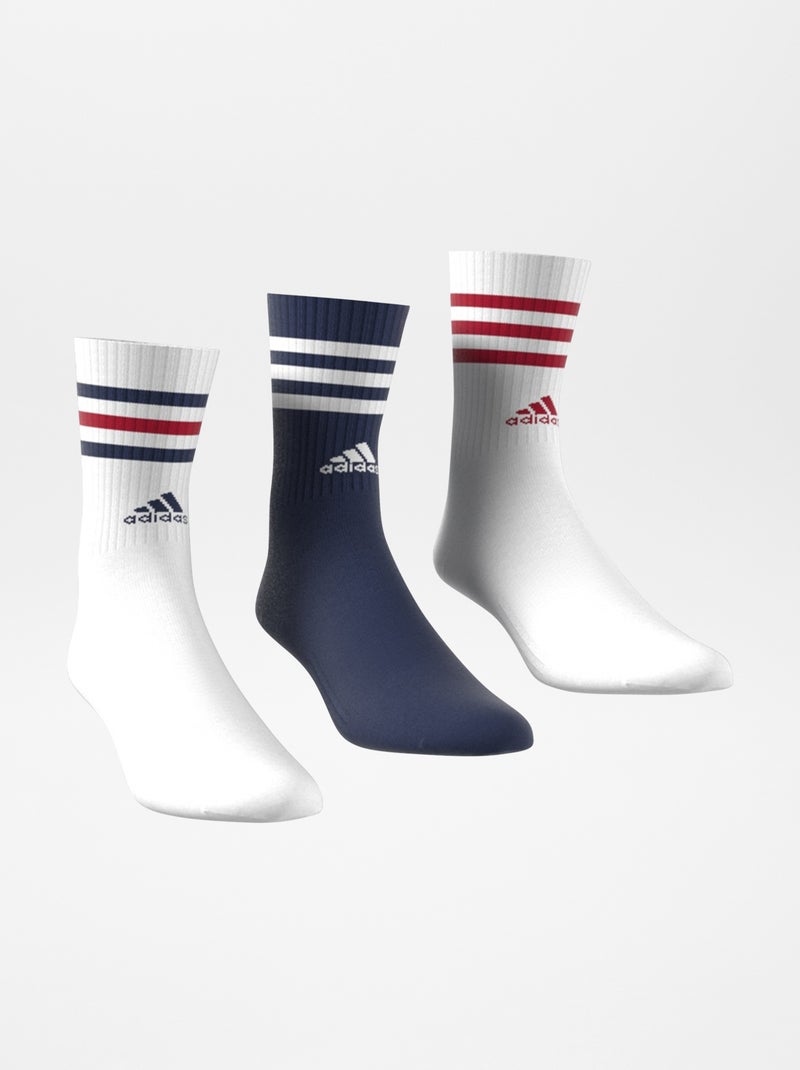 Setje met 3 paar 'adidas'-sokken - ROOD - 14.00€ - Kiabi