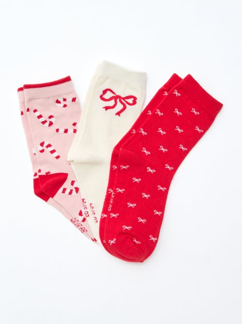 Setje met 3 paar sokken - Kiabi