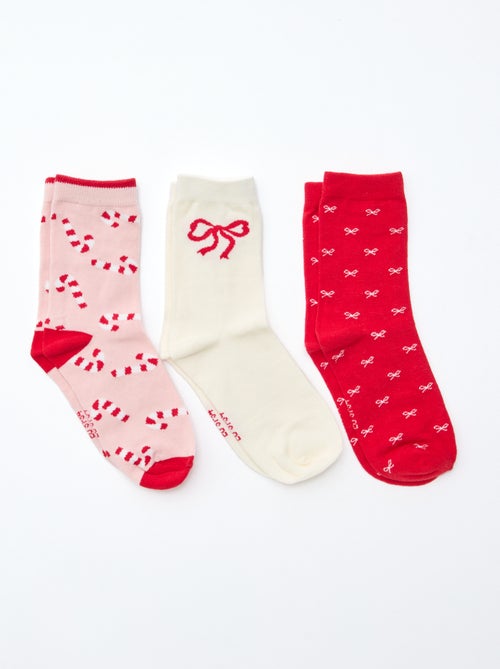 Setje met 3 paar sokken - Kiabi