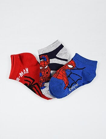 Setje met 3 paar sokken 'Spider-Man'
