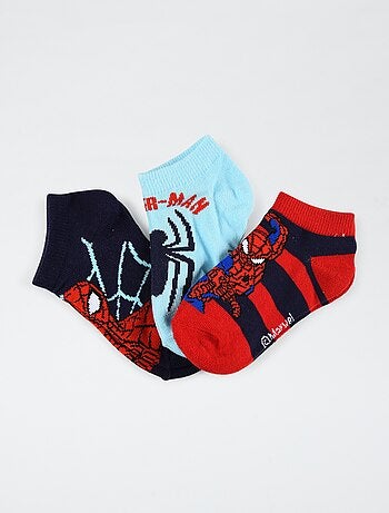 Setje met 3 paar sokken 'Spider-Man'
