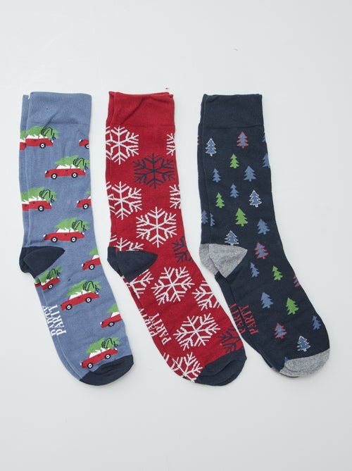 Setje met 3 paar sokken - Kiabi