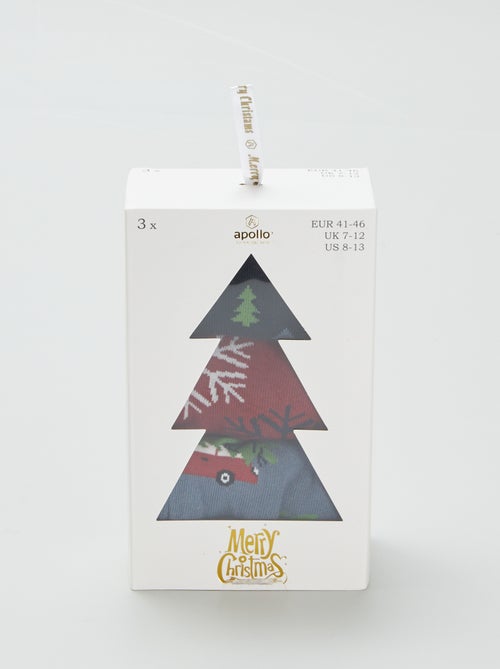 Setje met 3 paar sokken - Kiabi