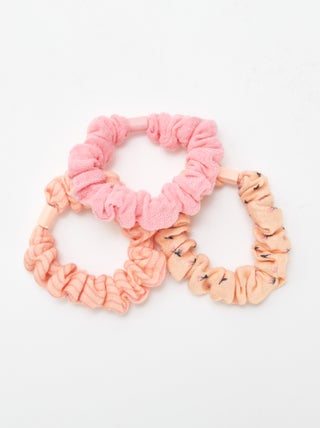 Setje met 3 scrunchies