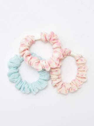 Setje met 3 scrunchies
