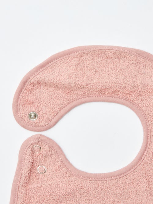 Setje met 3 slabbetjes van luchtig katoen uit badstof - Kiabi Setje met 3 slabbetjes van luchtig katoen uit badstof - Kiabi