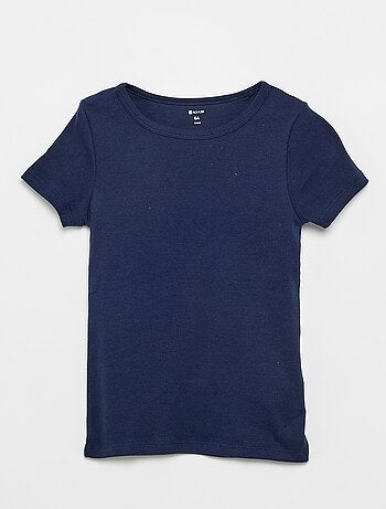 Setje met 3 slim-fit shirts met korte mouw