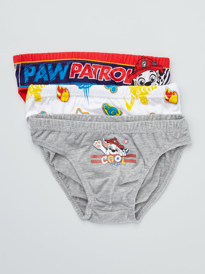 Setje met 3 slips - PAW Patrol ROOD - Kiabi
