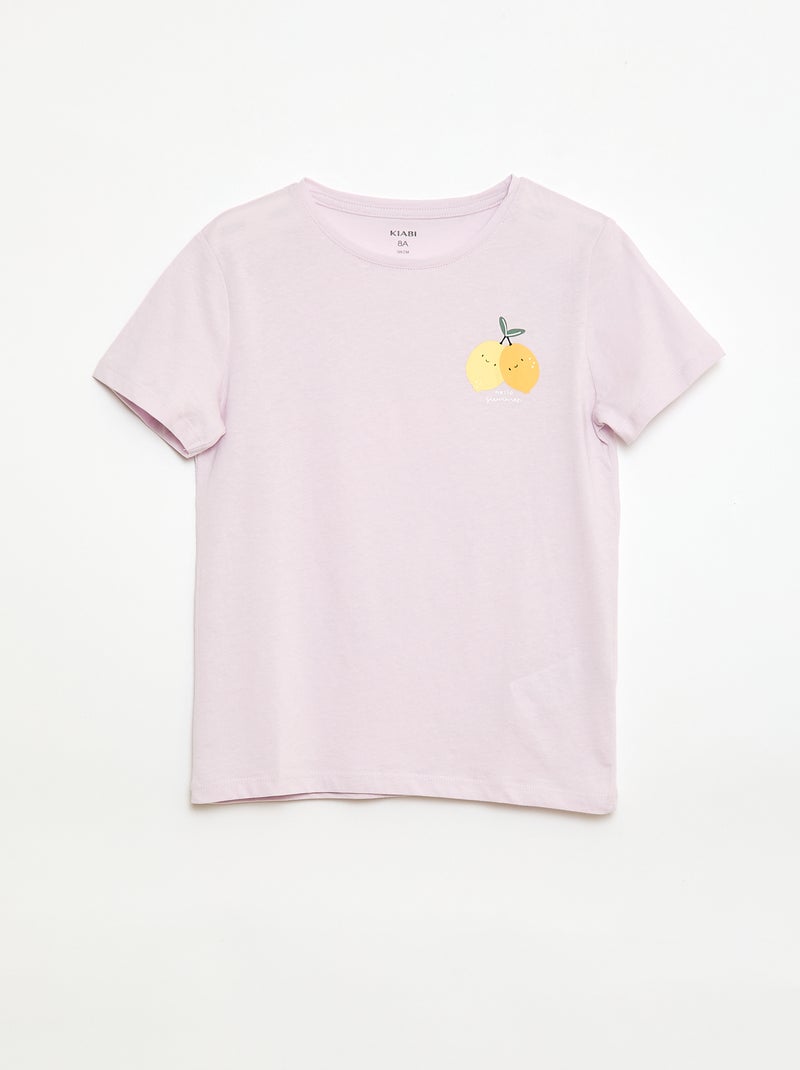 Setje met 3 T-shirts met korte mouw Geel - Kiabi