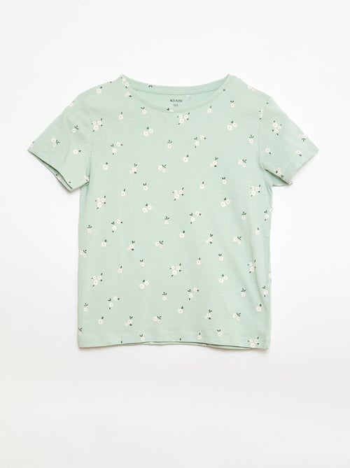 Setje met 3 T-shirts met korte mouw - Kiabi