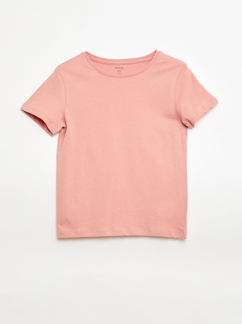 Setje met 3 T-shirts met korte mouw Rose - Kiabi