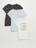 Setje met 3 T-shirts met korte mouw WIT - Kiabi