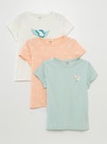 Setje met 3 T-shirts met korte mouw WIT - Kiabi