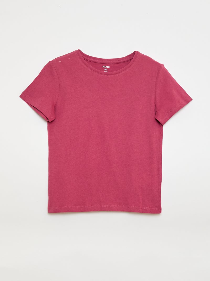 Setje met 3 T-shirts met korte mouw Wit - Kiabi