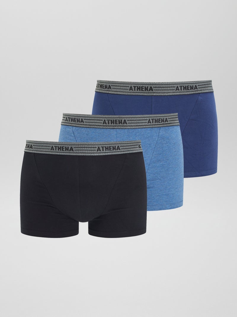 Setje met 4 boxershorts 'Athena' ZWART - Kiabi