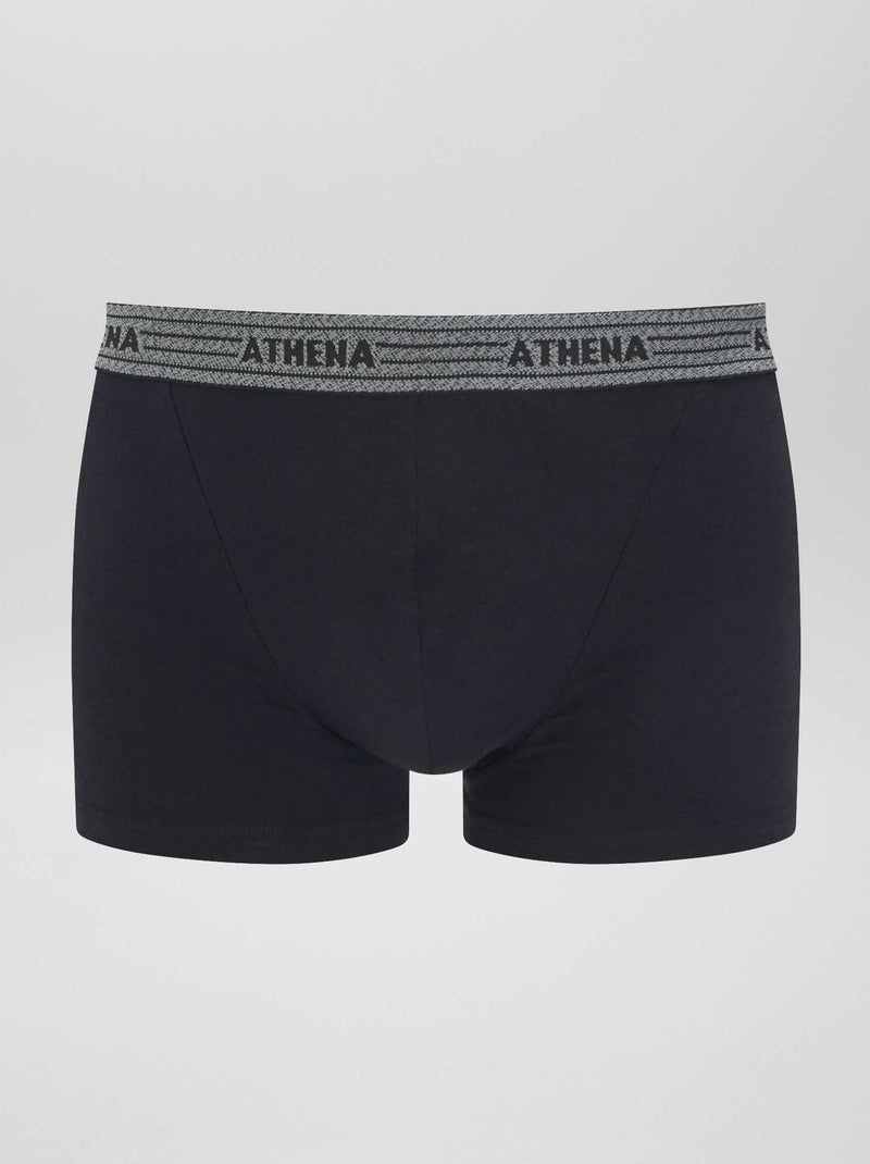 Setje met 4 boxershorts 'Athena' ZWART - Kiabi
