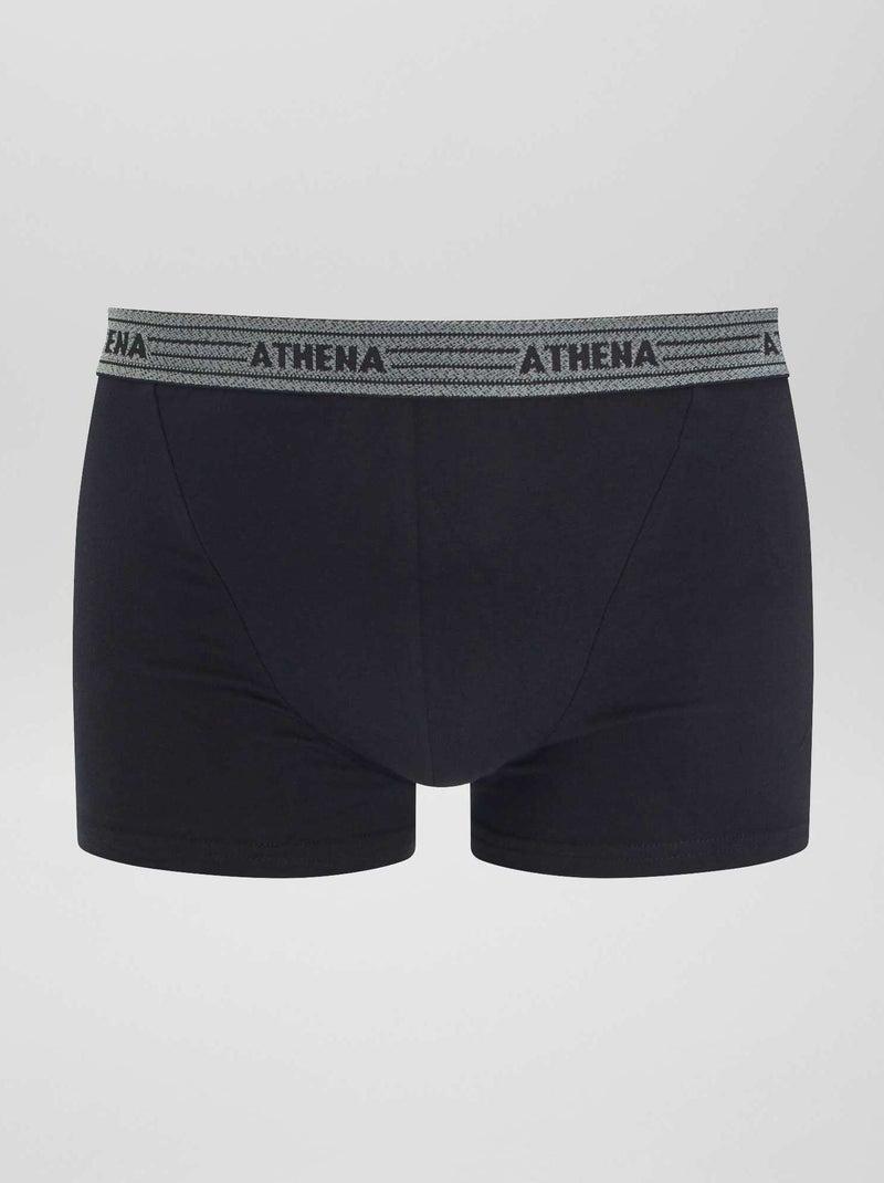 Setje met 4 boxershorts 'Athena' ZWART - Kiabi