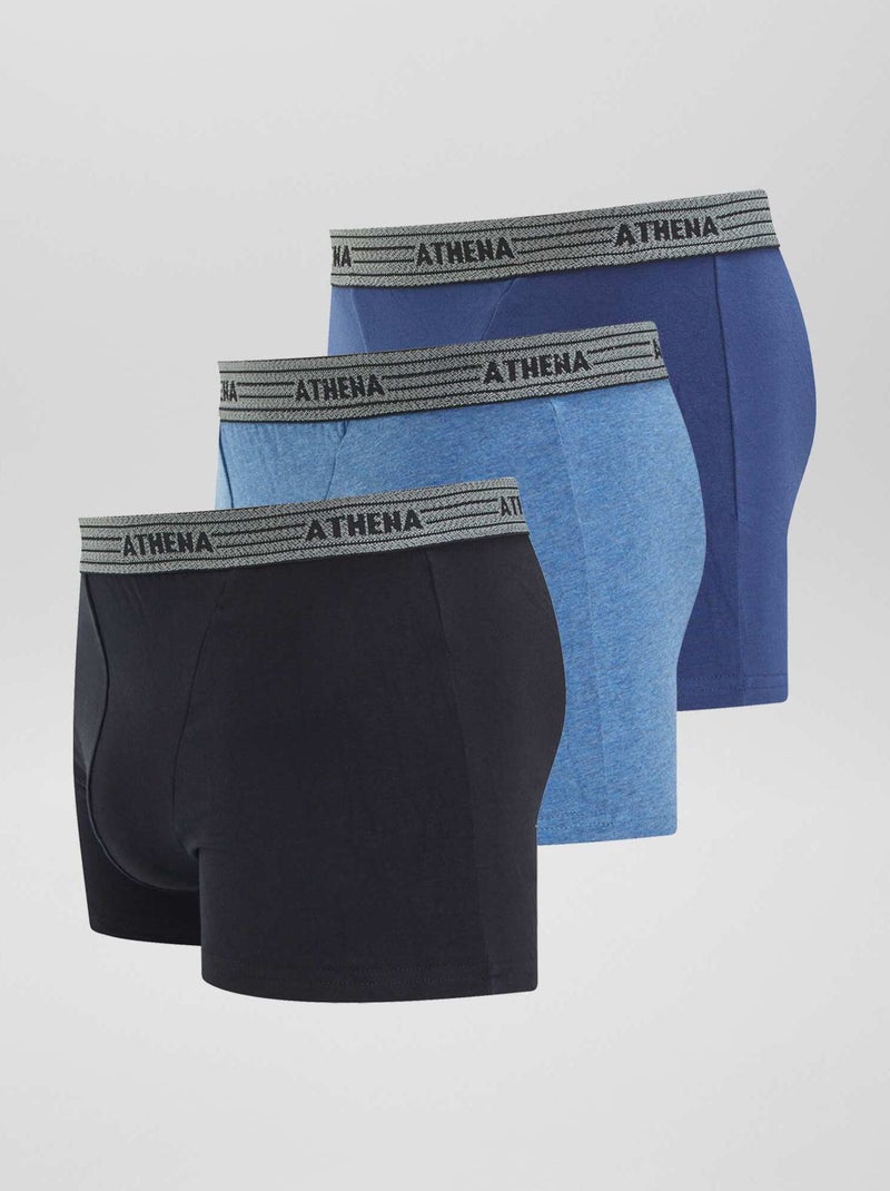 Setje met 4 boxershorts 'Athena' ZWART - Kiabi