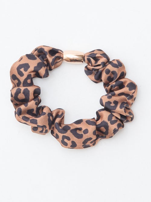 Setje met 4 gesatineerde haarelastiekjes - Kiabi