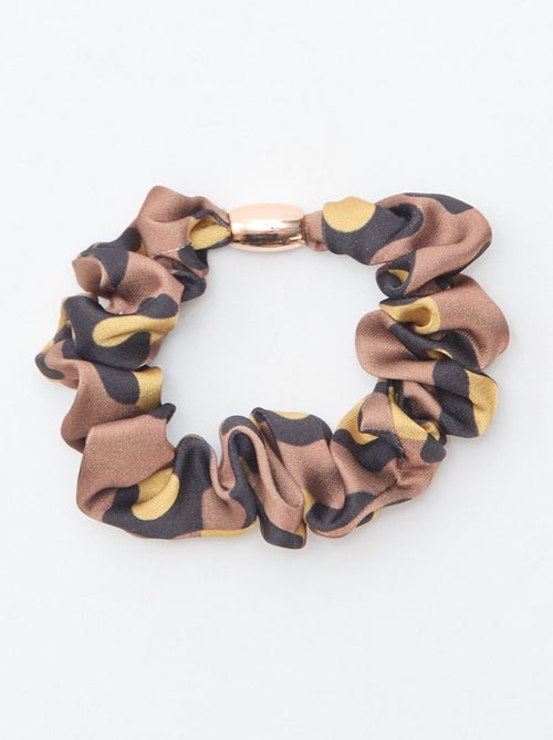 Setje met 4 gesatineerde haarelastiekjes - Kiabi