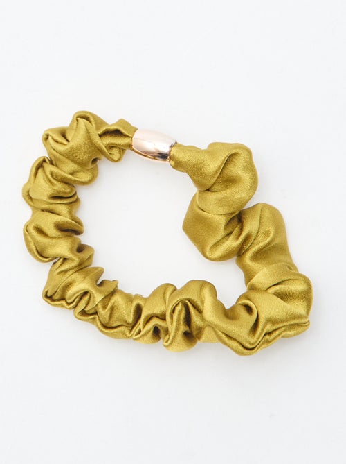 Setje met 4 gesatineerde haarelastiekjes - Kiabi