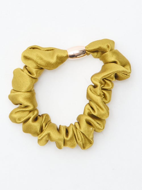 Setje met 4 gesatineerde haarelastiekjes - Kiabi